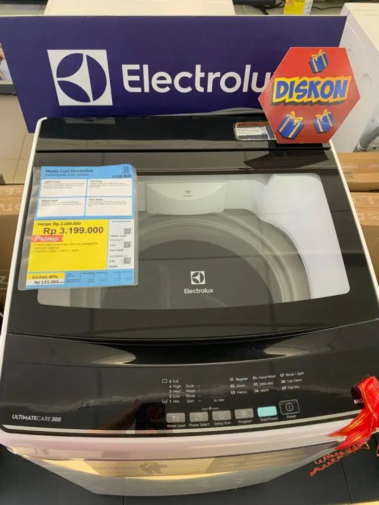 mesin cuci electrolux