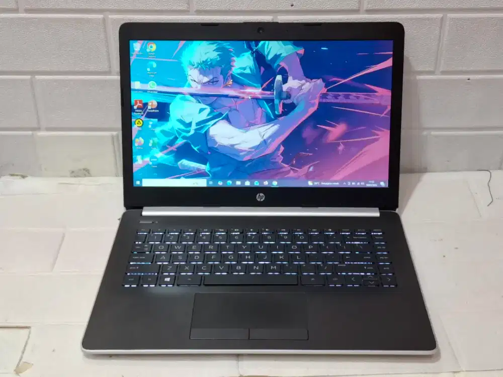 Laptop HP 14-cm0xxx prosesor AMD E2-9000e/Ram 4GB/HDD 1TB