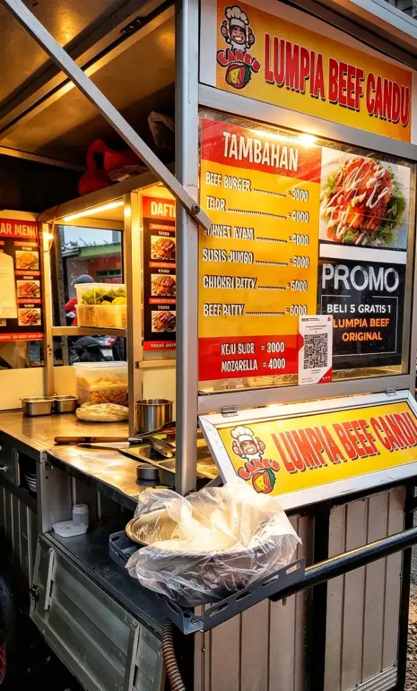 Franchise Lepas lumpia Beef