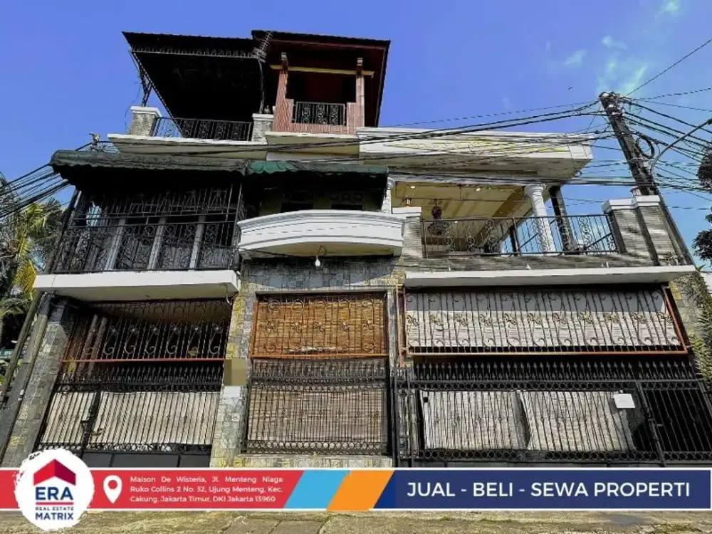 Dijual Rumah Full Furnish Fully Renovasi di Mini III Bambu Apus Taman Mini Jakarta Timur