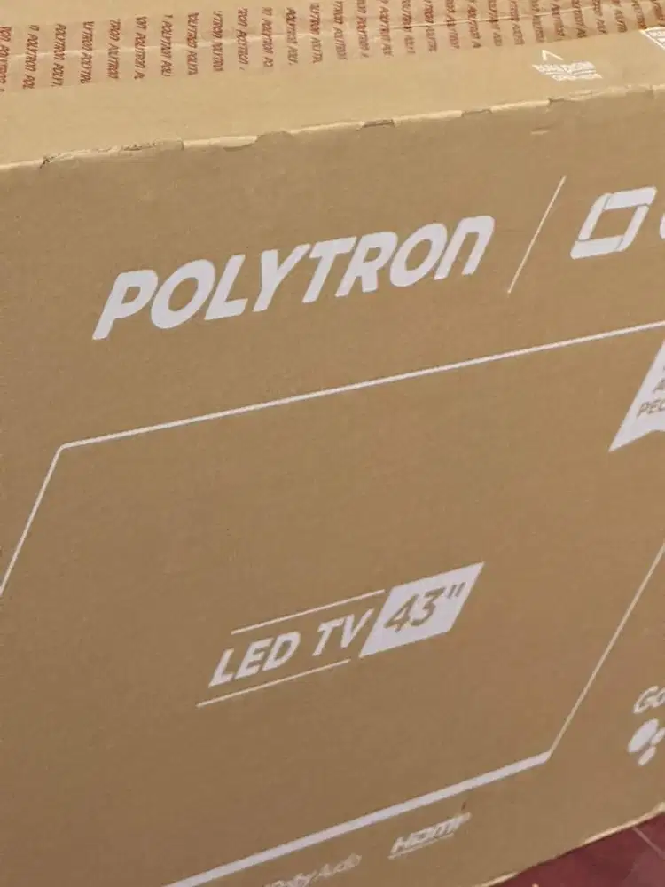 BARU dan SEGEL! Polytron PLD 43UG5959 smart TV. FREE ONGKIR/SIAP ANTAR