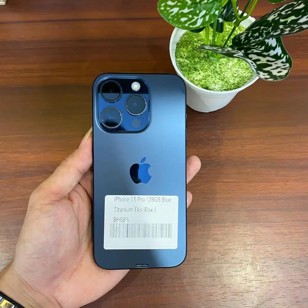 iPhone 15 Pro 128GB Blue Titanium Eks iBox