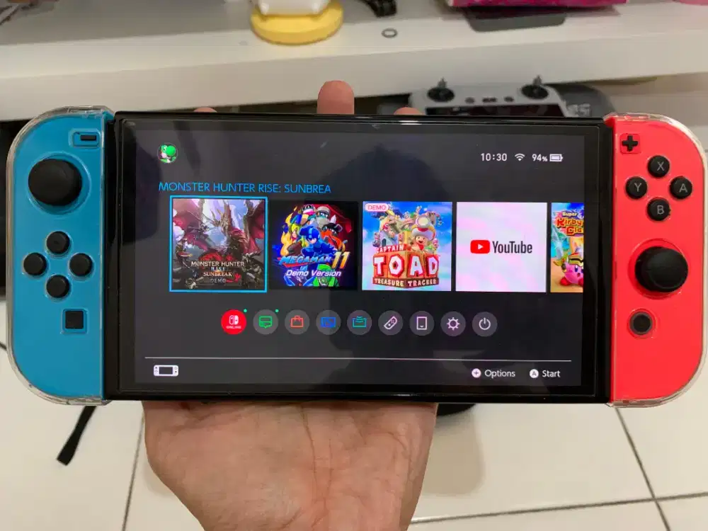 Nintendo switch OLED OFW 2024 ORIGINAL JAPAN batangan resmi INDO MURAH