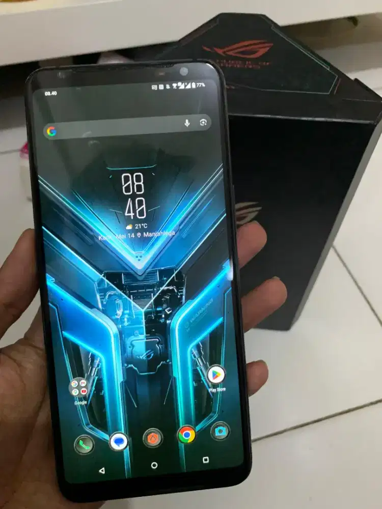 Asus ROG Phone 3 pro black 12/256gb dualsim 5G+ fullset resmi INDO