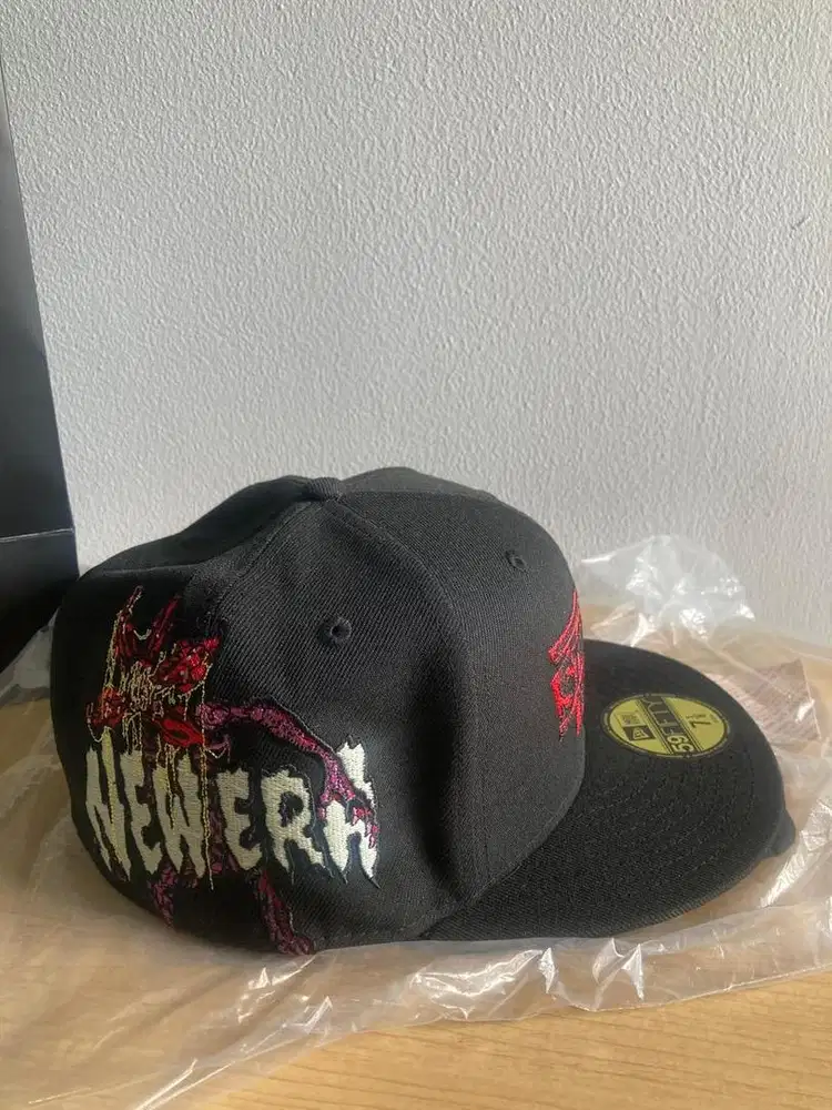 Topi New Era 59fifty x stranger things demogorgon original