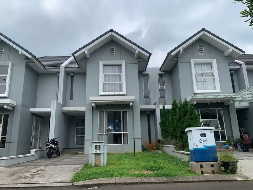 Rumah 2 Lantai Cluster Bahana Suvarna Sutera Hadap Barat Daya