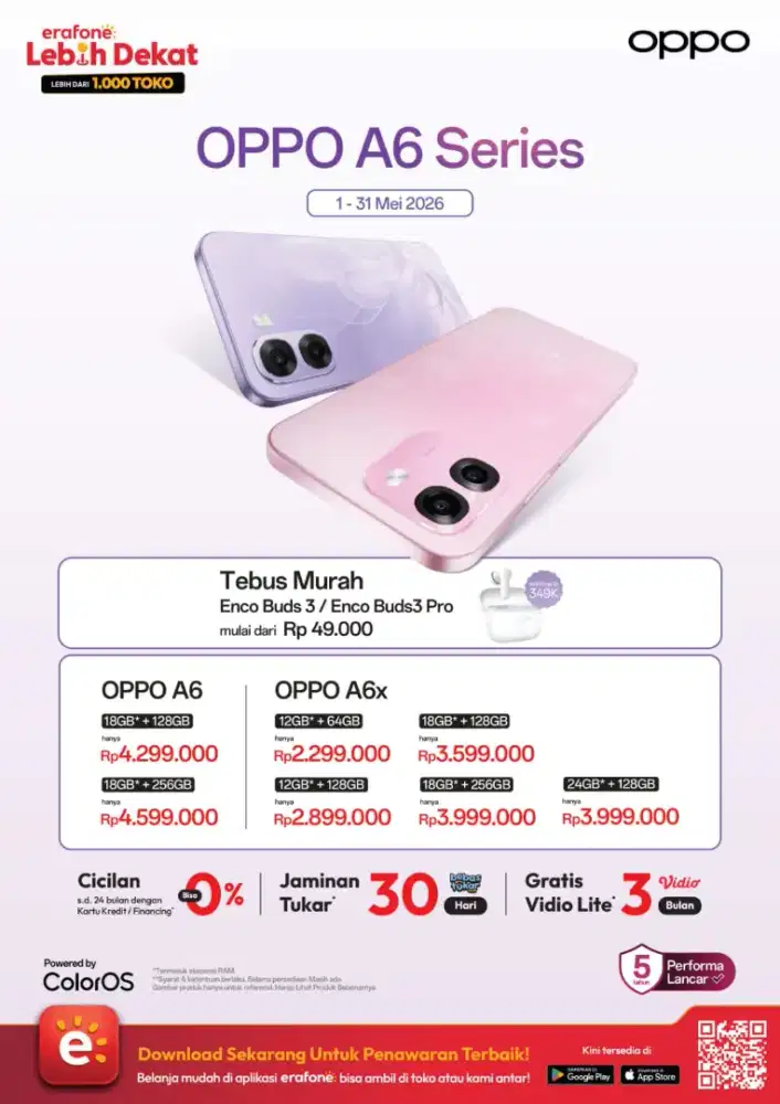 Promo spesial melayani cash/kredi