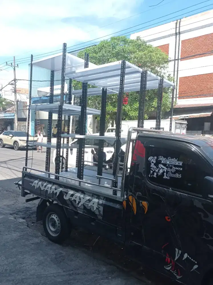 RAK BESI RAK GUDANG SUPER TEBAL