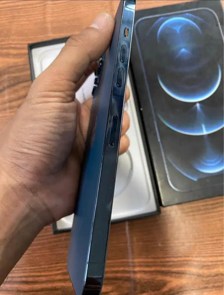 Jual iPhone 12 Pro Max 256GB Ex. Inter Mulus Allop Fullset No Minus
