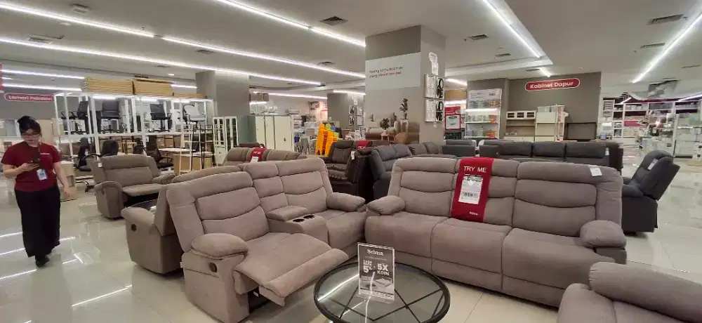 Promo Sofa  Recliner 3+2 dan 1+3 Seater