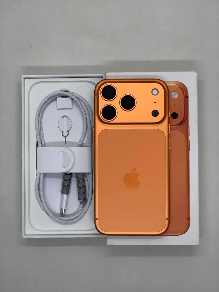 iPhone 17 Pro 256gb iBox Cosmic Orange Pemakaian Singkat