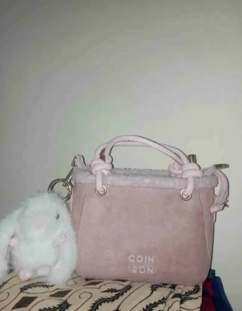 Tas slempang pink