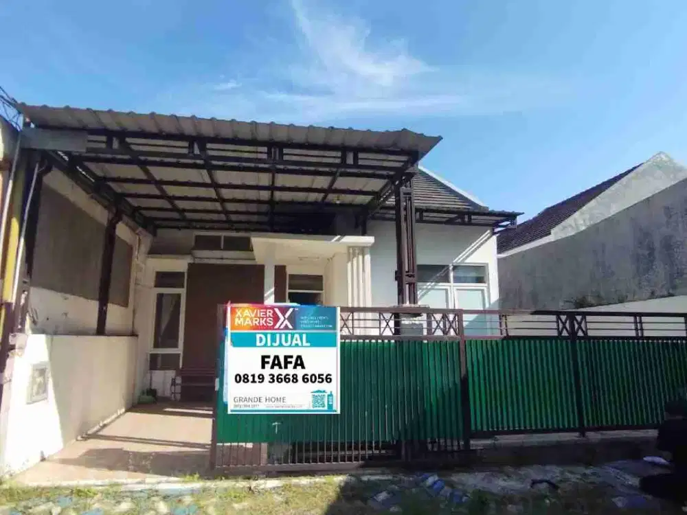 Dijual rumah siap huni di daerah wage kecamatan taman sidoarjo