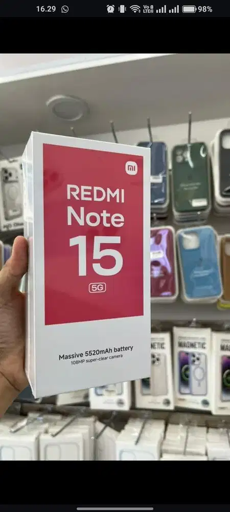 READY STOK REDMI NOTE 15 SERIES GARANSI RESMI XIAOMI INDONESIA!!