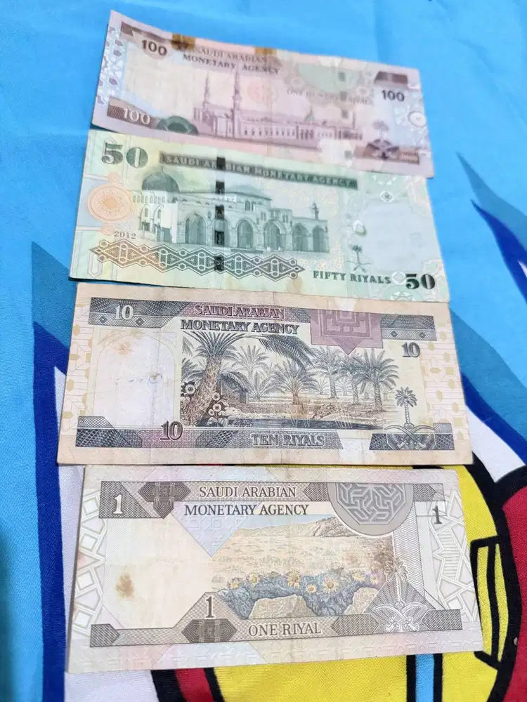 Koleksi Uang Lama Riyal (Khusus Kolektor)