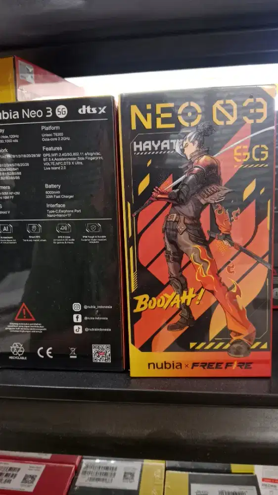 Nubia neo 03 new nergaransi