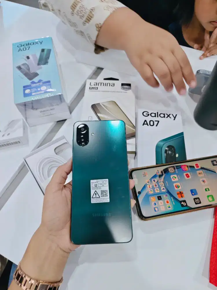 SAMSUNG GALAXY A07 GARANSI RESMI SATU TAHUN