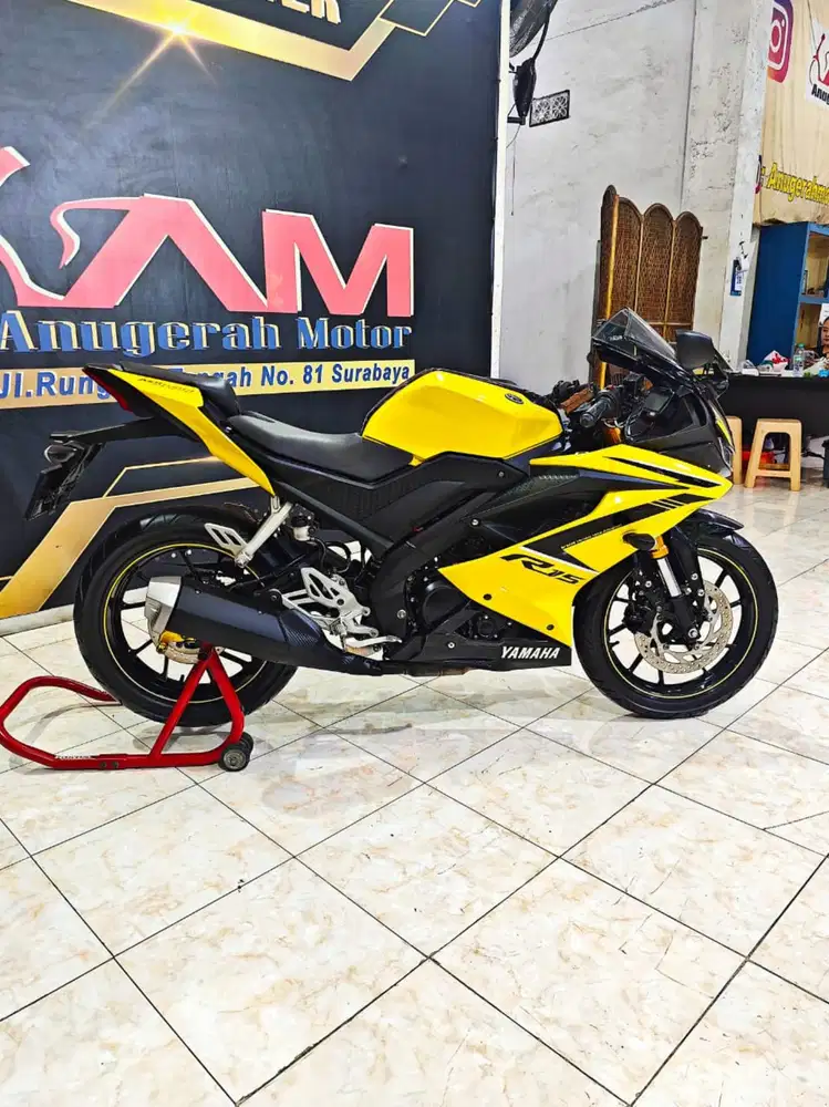Yamaha all New R15 VVA V3 Reg 2019 anugerah motor rungkut