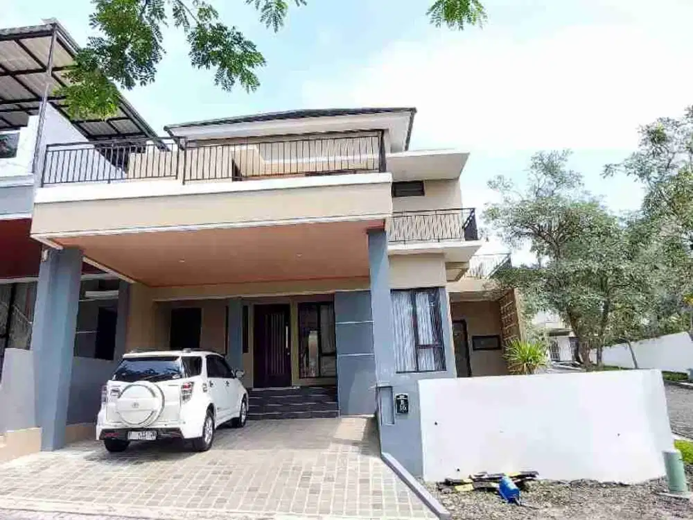Dijual rumah semi furnished belum pernah ditempati dari baru developer, di pandanaran hills tembalang semarang