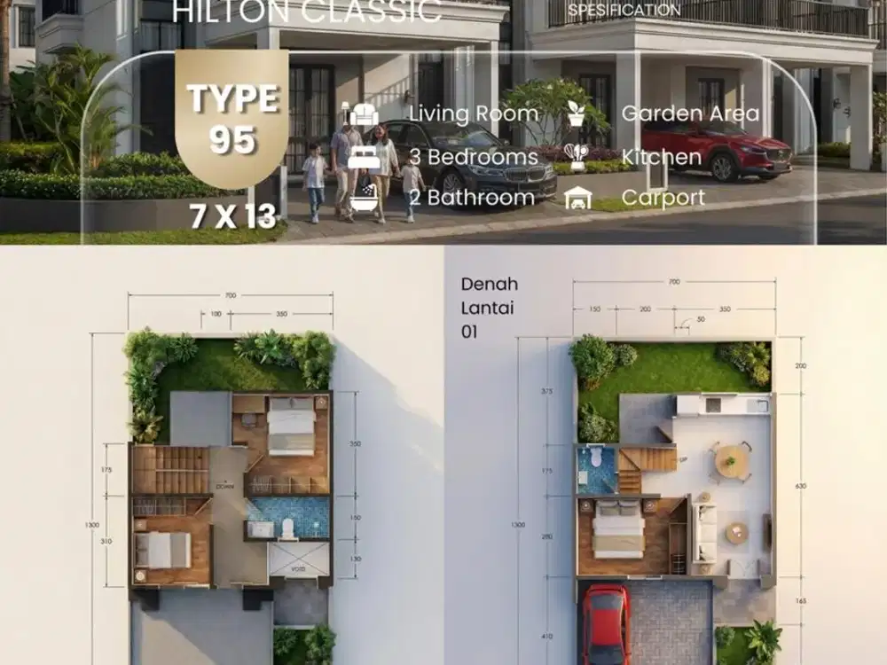 HARGA PROMO RUMAH 2 LANTAI DI KLATEN, SHM, COCOK UNTUK HUNIAN & INVESTASI