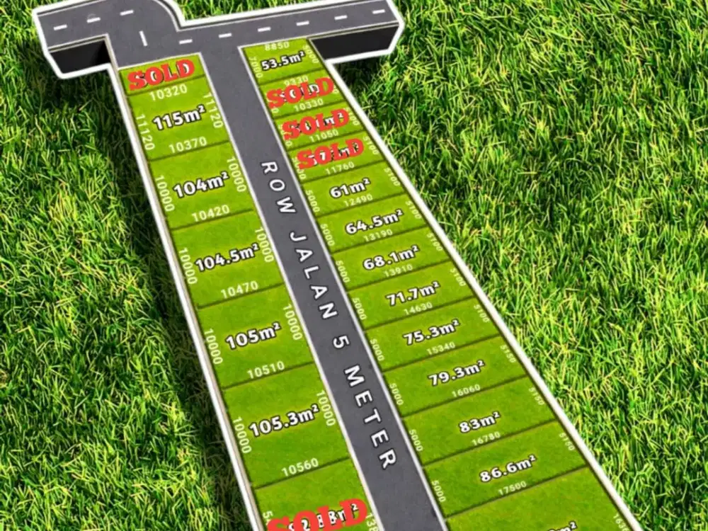 Tanah dijual Harga Murah Bebas banjir akses mobil di munjul cipayung jakarta timur