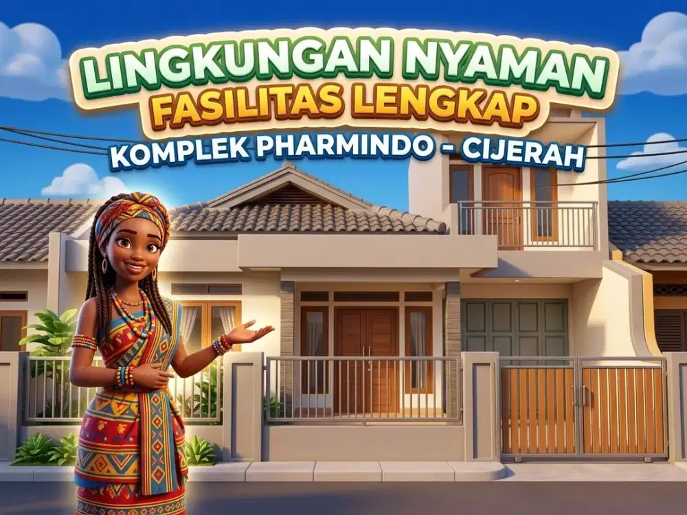 JUAL RUMAH MURAH DI, PHARMINDO, CIJERAH, MELONG, CIMAHI.