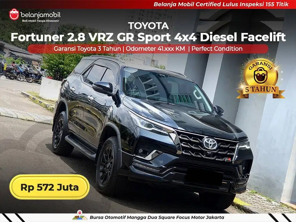 [ 4x4 ] Toyota Fortuner 2.8 VRZ GR Sport Diesel Facelift 2024 2025