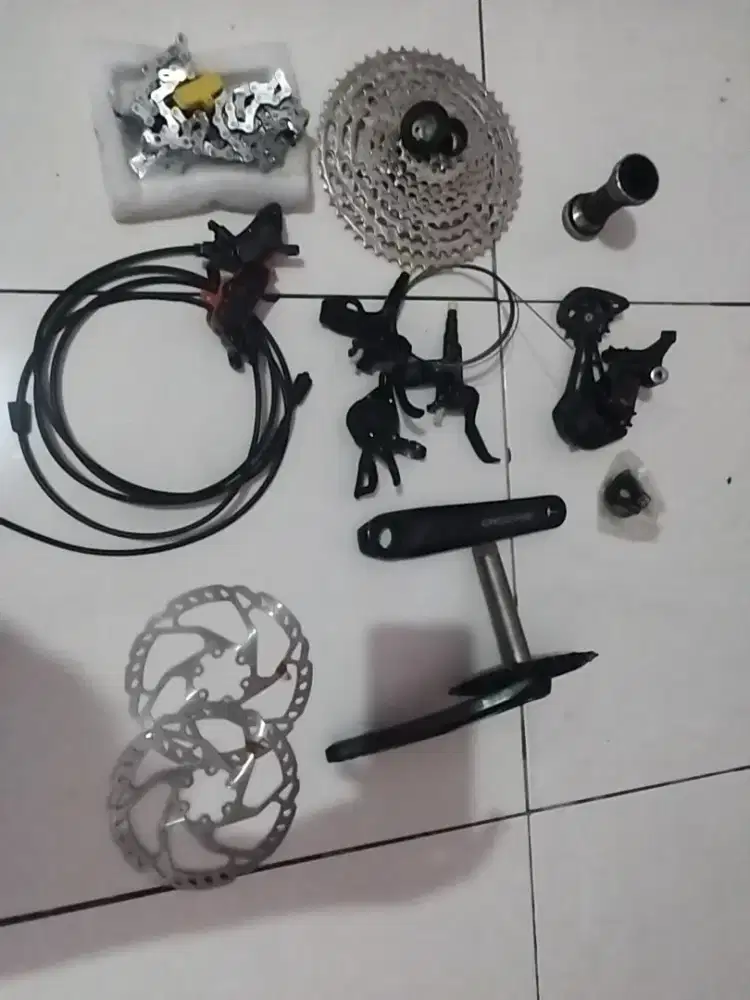 groupset 1x12 speed shimano diore M6100