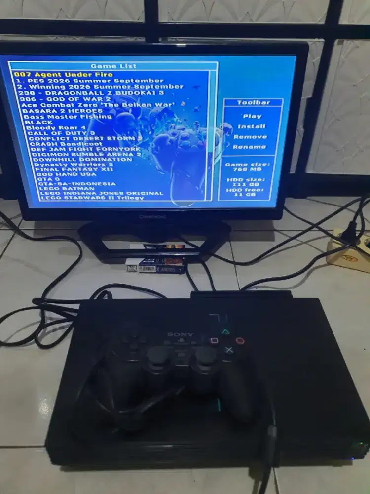 Ps2 Fat N A hdd 120gb
