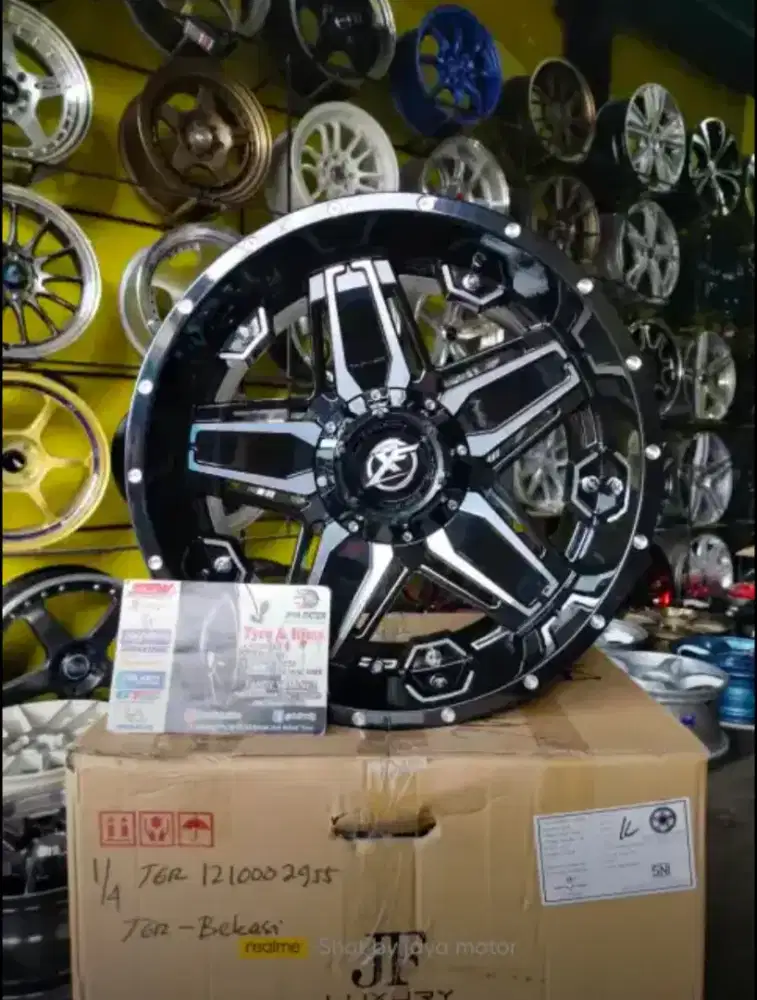 Velg baru JF luxury XF223 r20 6x139.7 pajero fortuner mux