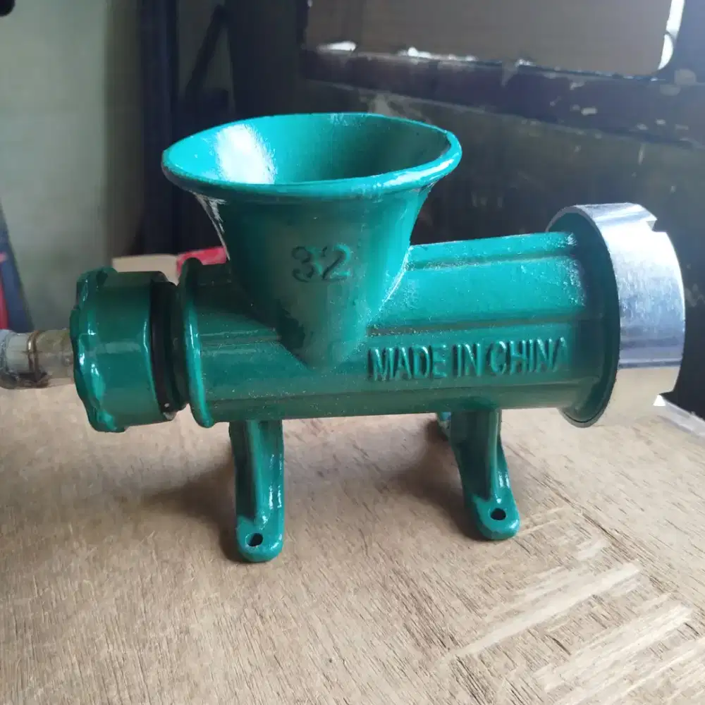 GILINGAN DAGING HIJAU NO 32 MEAT MINCER PULLEY PULI PULLY