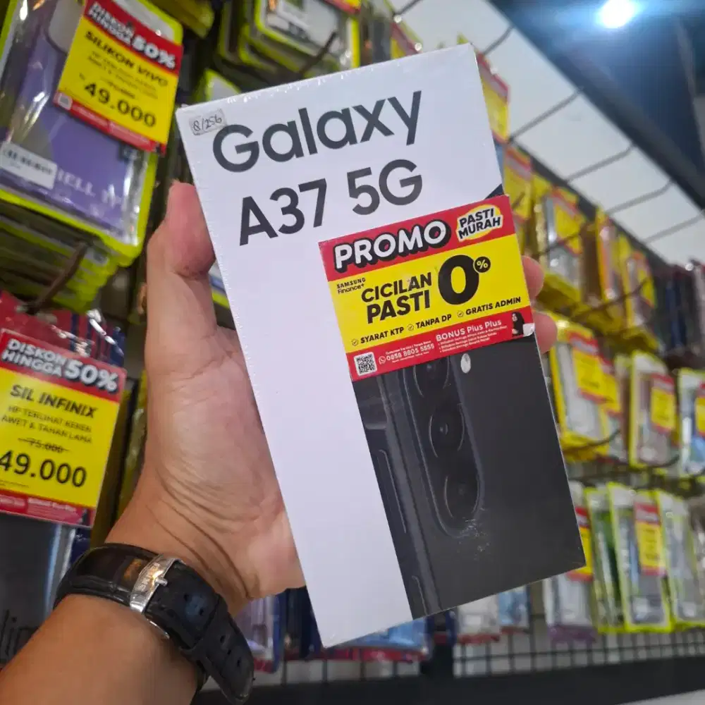 SAMSUNG A37 TERBARU, PROMO KREDIT CICILAN HINGGA 24X + CASHBACK 500RB