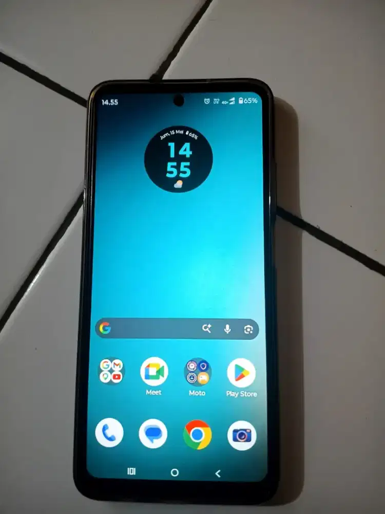 Moto g45 5g warna biru.