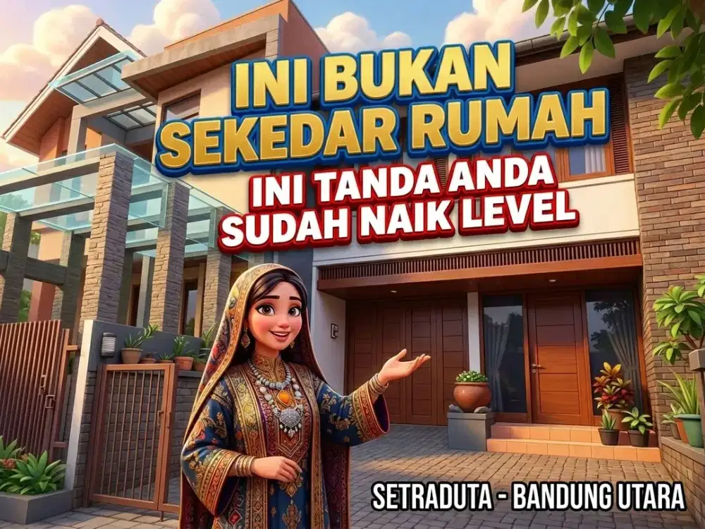 JUAL RUMAH MURAH DI, SETRADUTA, PASTEUR, SARIJADI, BANDUNG KOTA.