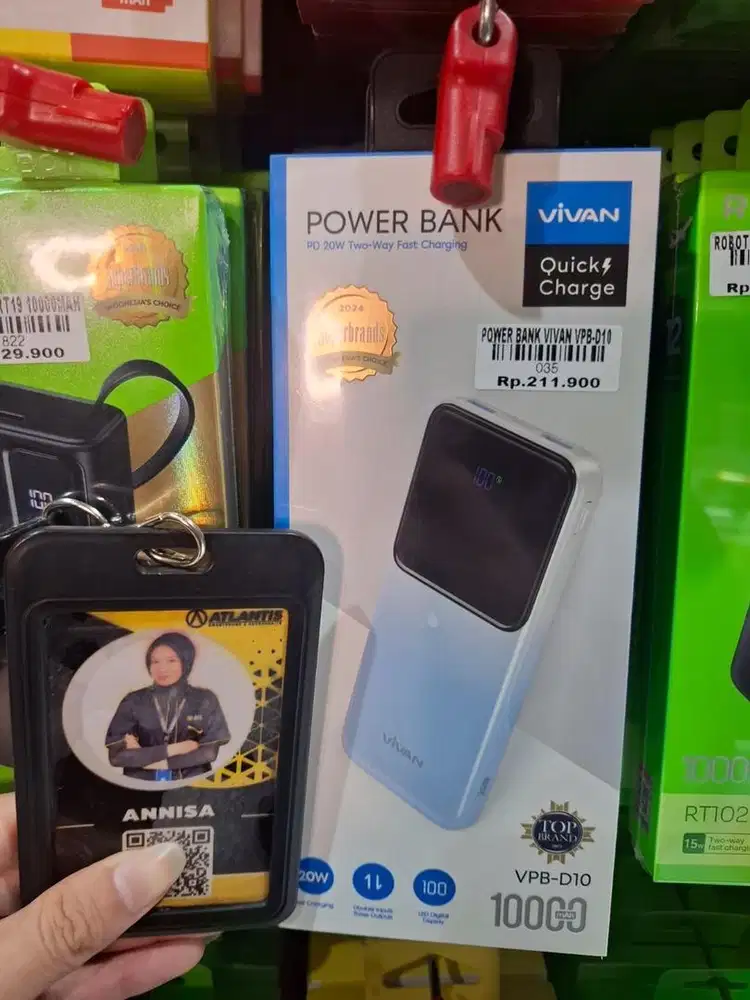 POWERBANK VIVAN VPB-D10 | ATLANTIS DAHSYAT