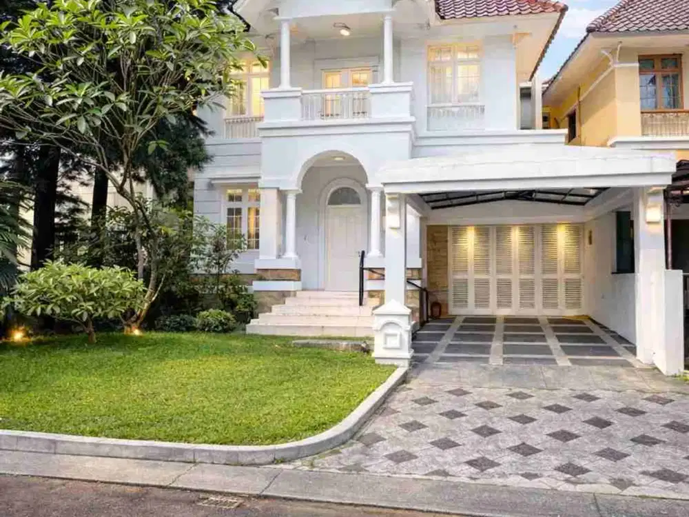 Rumah Cakep Belakang Plaza BSD Taman Edelwis