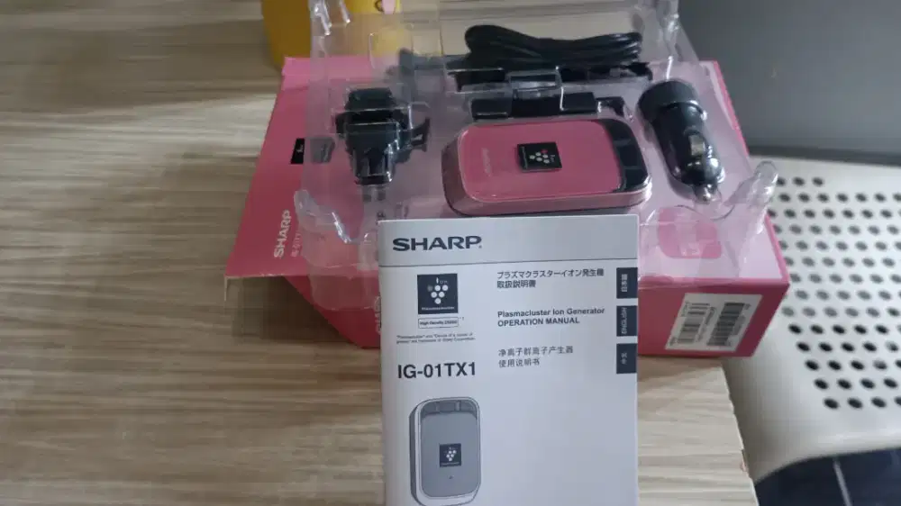 SHARP Air Purifier IG-01TX1-P warna PINK