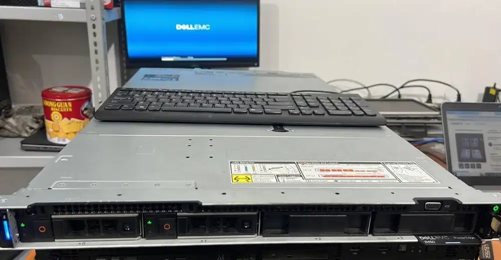 SERVER DELL R450 intel Silver 4309Y 2x 16CORE RAM 32GB SAS 1TB x2 N-PF