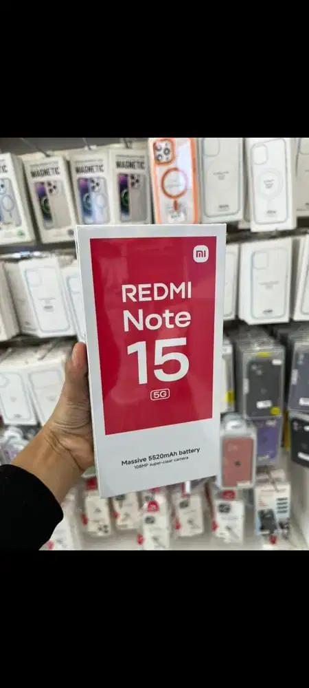 READY STOK REDMI NOTE 15 SERIES GARANSI RESMI XIAOMI INDONESIA!!