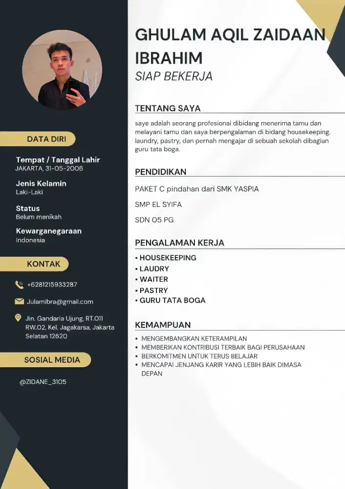 Info lowongan pekerjaan sambil kuliah