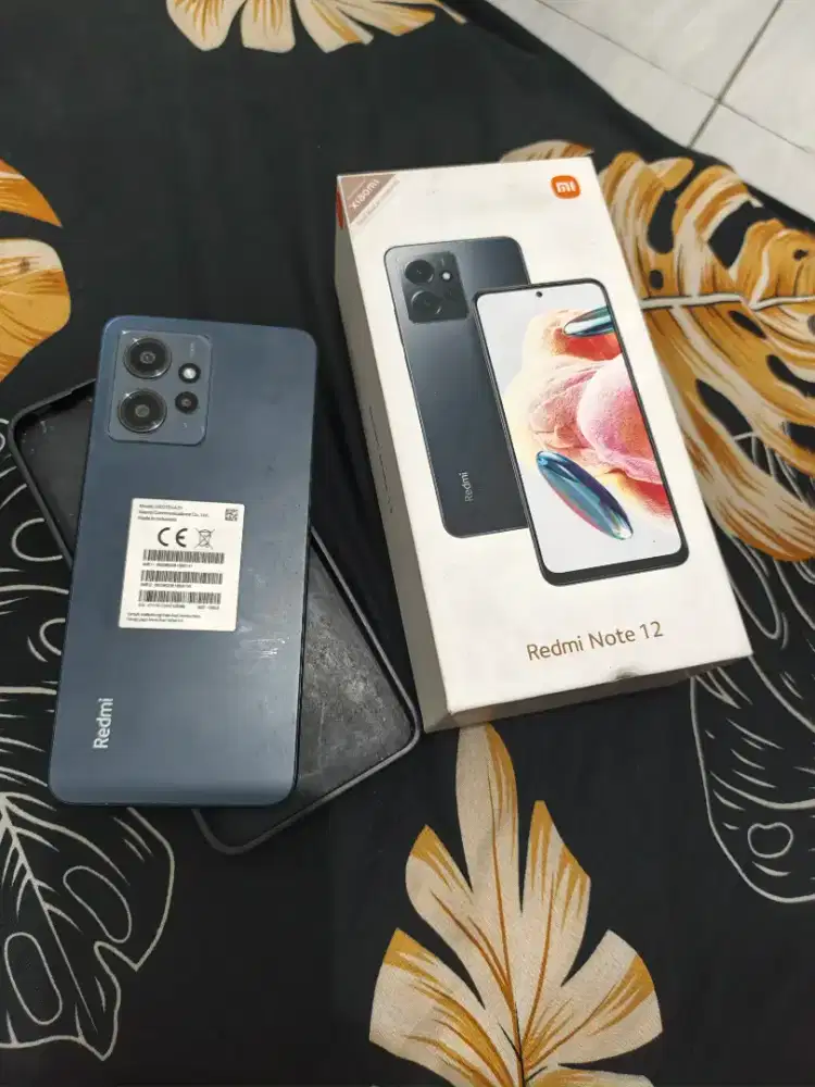 Redmi Note 12 Ram 6+6/128 GB mulus nominus Fullset