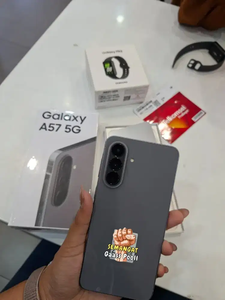 Kredit hp tanpa Dp Samsung A57 8/256 + Buds core Casback 300k
