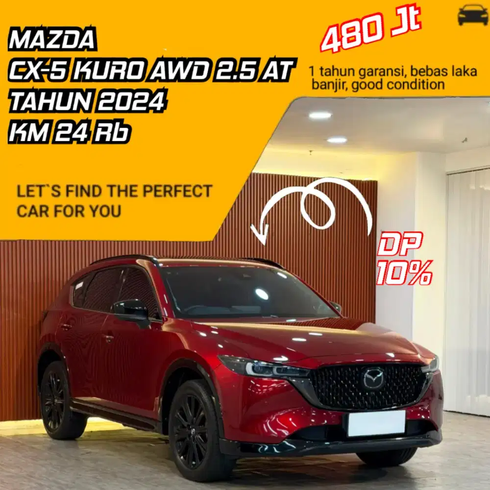 Mazda CX5 Kuro Edition AWD 2.5 AT Tahun 2024
