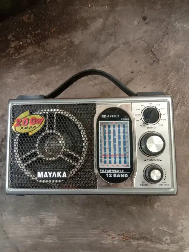Radio MAYAKA kondisi OFF