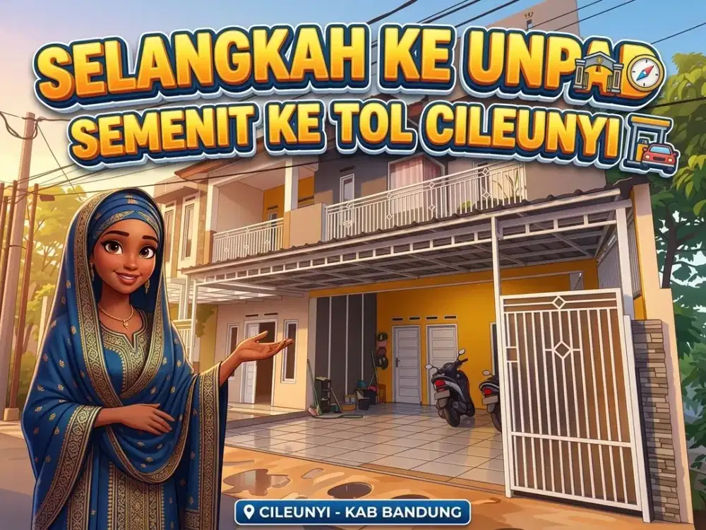 JUAL RUMAH MURAH DI, CILEUNYI, CIBIRU, JATINANGOR, BANDUNG TIMUR.