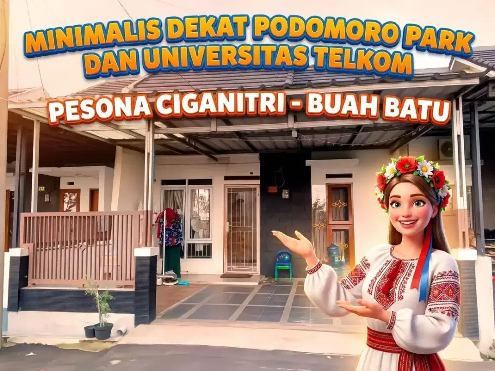 JUAL RUMAH MURAH DI, CIGANITRI, BOJONG SOANG, TERUSAN BUAH BATU,PODOMORO.