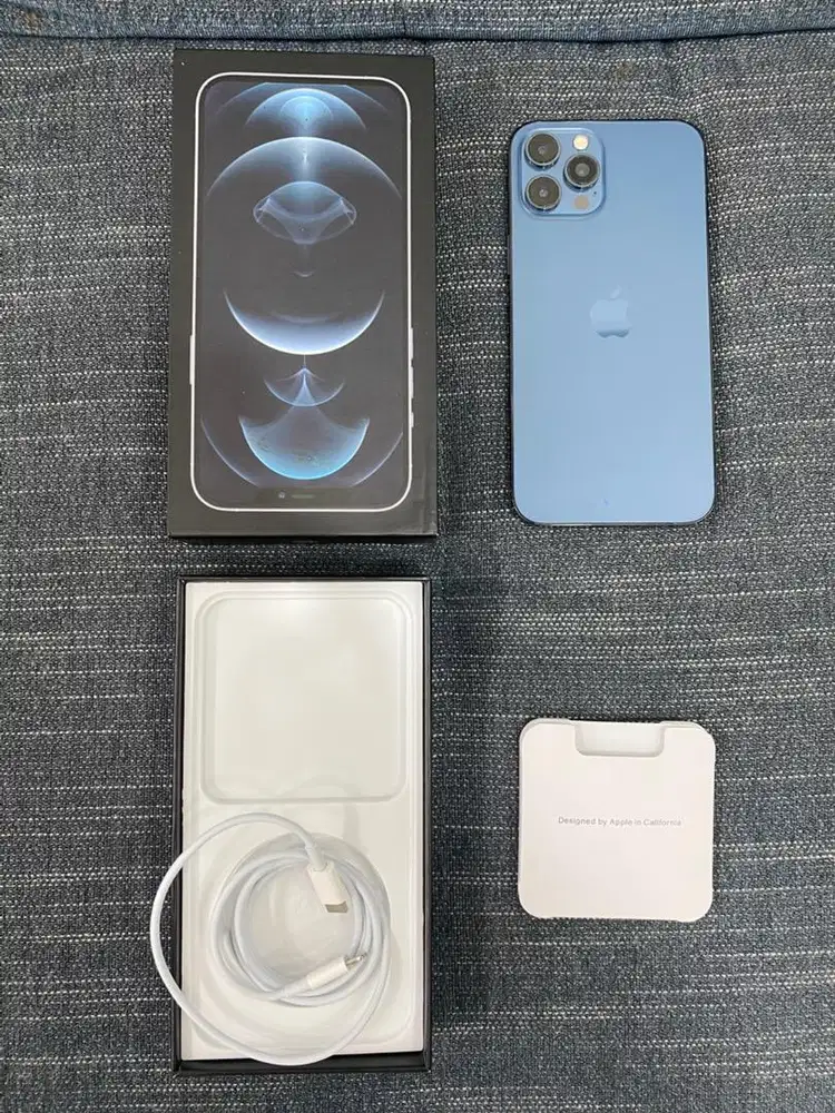 IPHONE 12 PRO MAX 128GB CUKAI MULUS NORMAL