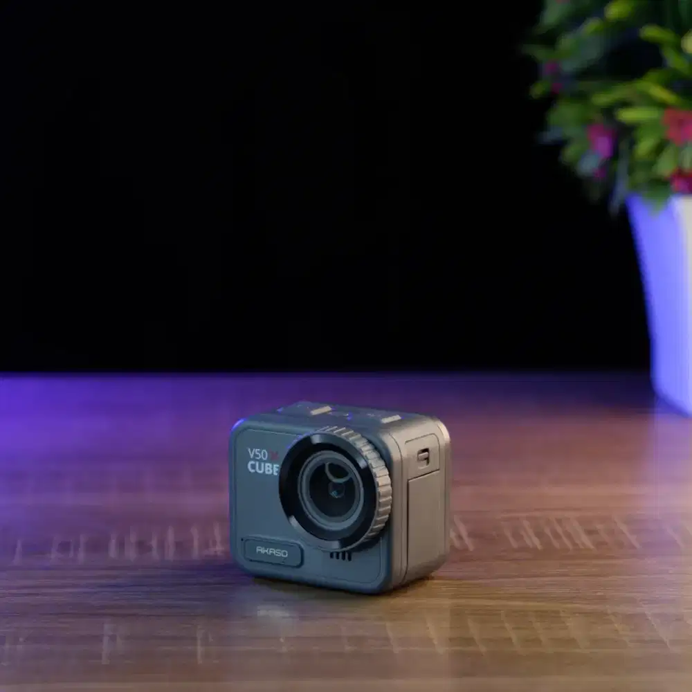 SIMPLE! AKASO V50 CUBE KAMERA SPORT ACTION CAM
