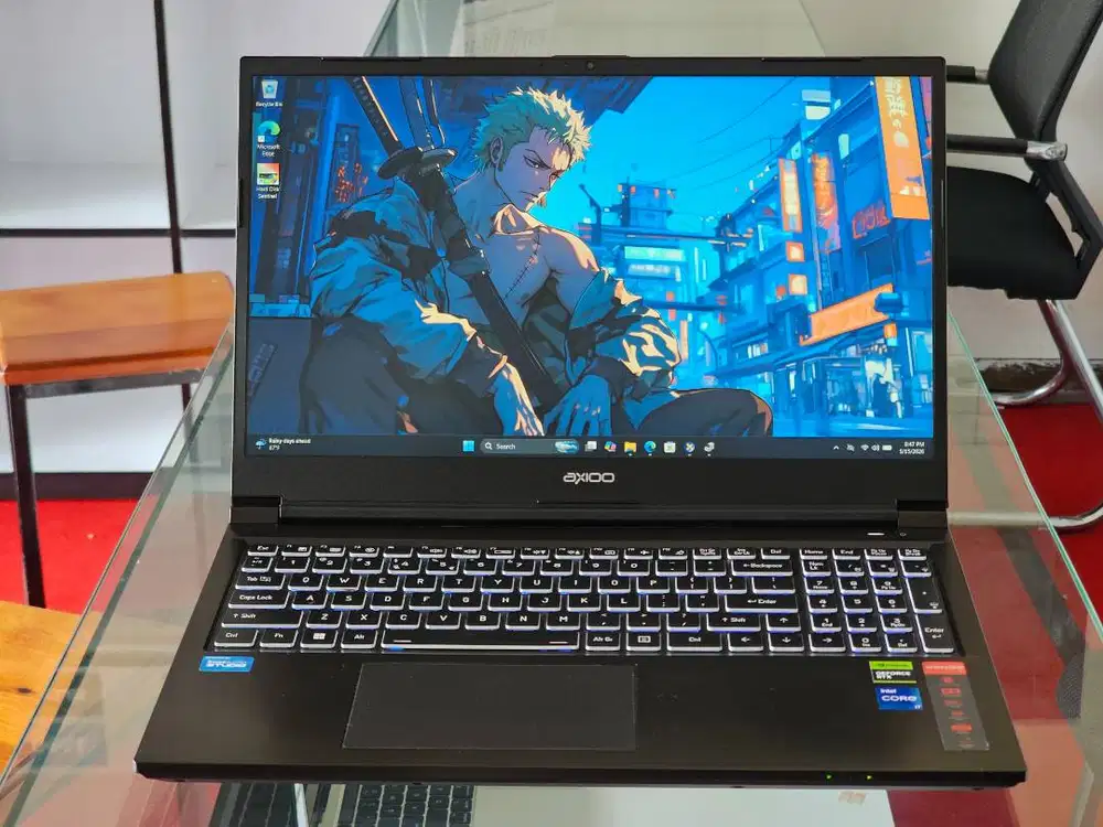 AXIOO PONGO 750 intel Core i7 Gen 13 Ram 16 GB SSD 512 GB Nvidia RTX