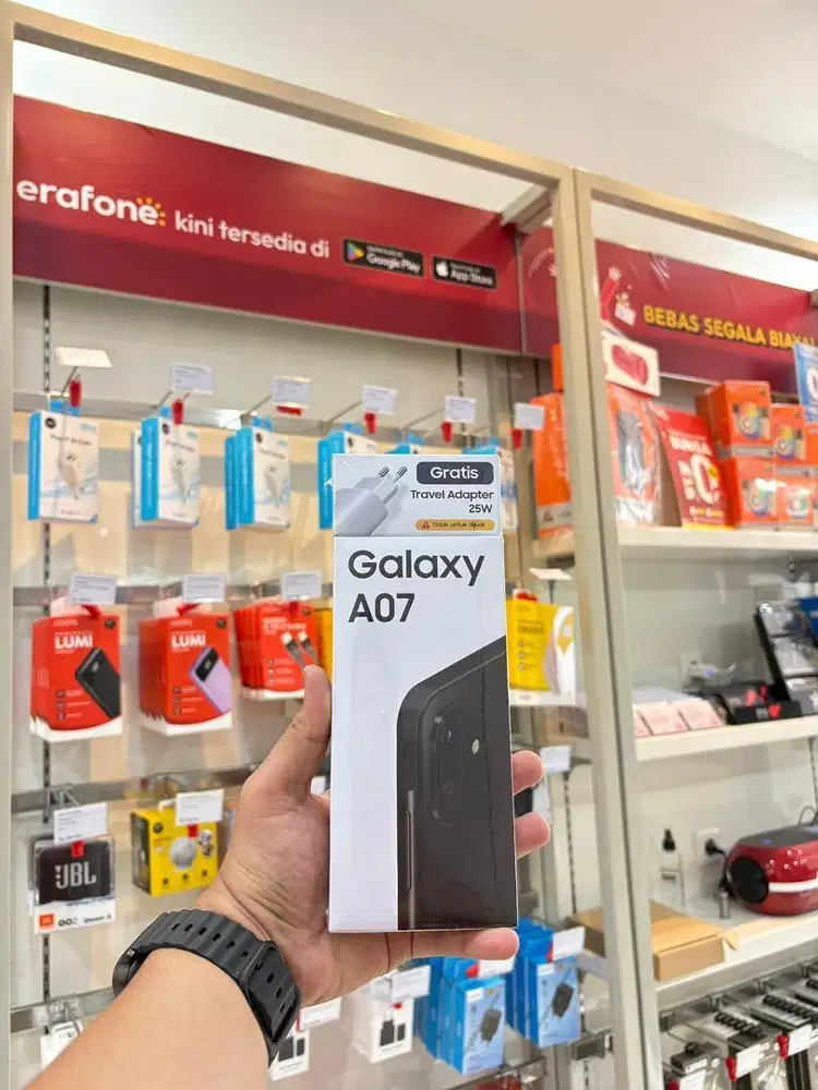 Samsung Galaxy A07 series 1jtaan baru garansi bisa cicilan